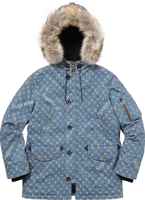 supreme louis vuitton alleanza|supreme x louis vuitton jacket.